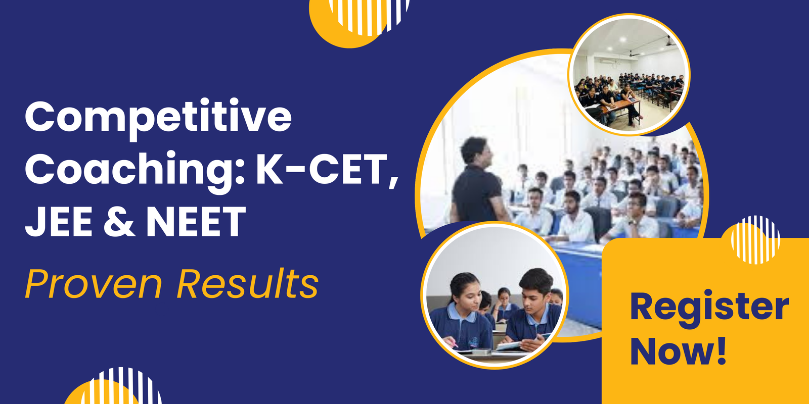 Competitive Coaching: K-CET, JEE & NEET